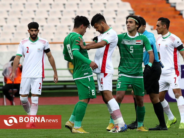 دیدار تیم های المپیک ایران - عراق
