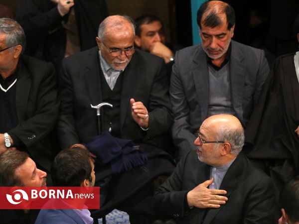 وداع مسوولین و مردم با آیت الله هاشمی رفسنجانی در جماران -۴