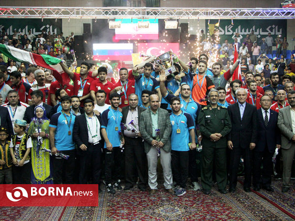 درحاشیه اختتامیه جام جهانی کشتی فرنگی 2016- شیراز