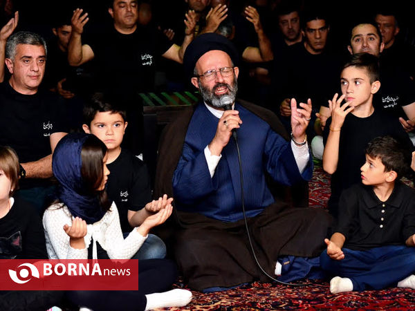 برپایی مراسم عزاداری سید الشهدا(ع) توسط طلبه قمی در کشور رومانی