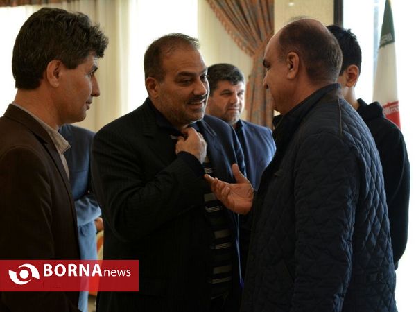 روسای فدراسیون‌ها ورزشی در نقاط صفر مرزی قصرشیرین
