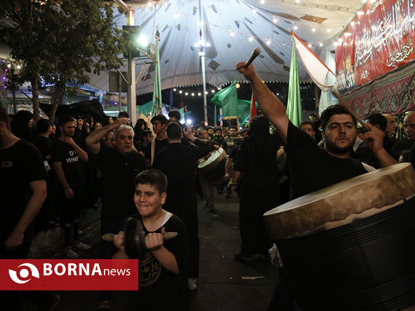 مشعل‌گردانی اعراب مقیم شهر‌ری