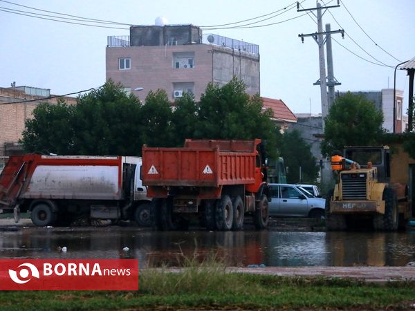 آبادان سه روز بعد از بارندگی