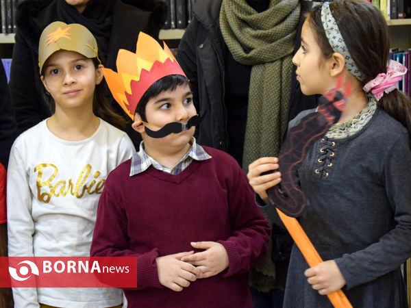 کارگاه شاهنامه‌خوانی گروه نونهالان همایون خبرگزاری برنا در شهر کتاب کرمانشاه