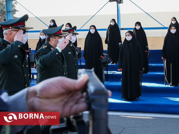 اعطای درجه به دانش آموختگان دانشگاه علوم انتظامی