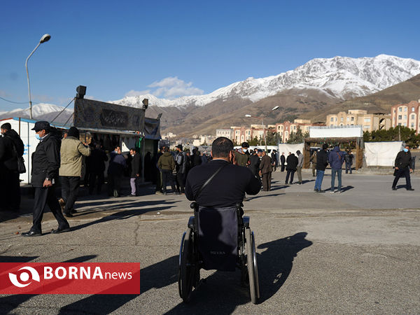 تشییع پیکر شهید حاج حسن ایرلو