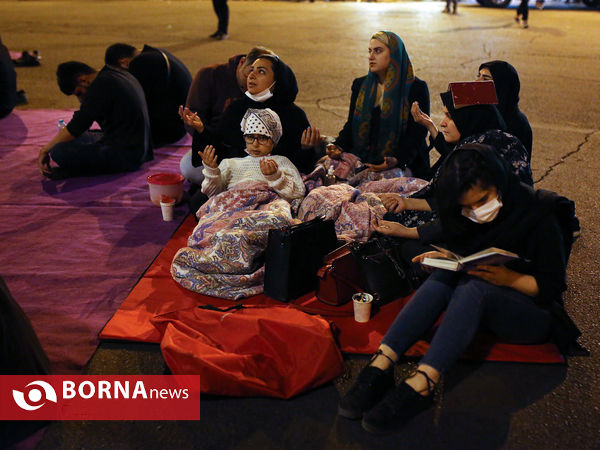 مراسم احیاء شب بیست ویکم ماه مبارک رمضان - میدان فلسطین