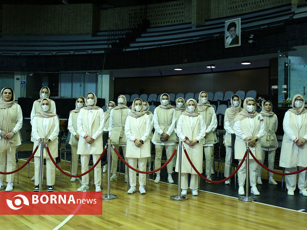 مراسم رونمایی از پیراهن تیم ملی بسکتبال بانوان