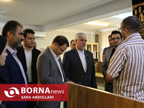 حضور حمید سجادی وزیر ورزش در خبرگزاری برنا