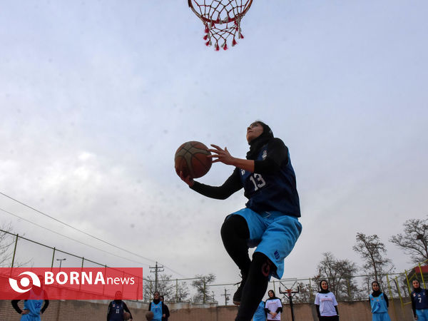 تمرینات تیم بسکتبال اکسیژن اراک