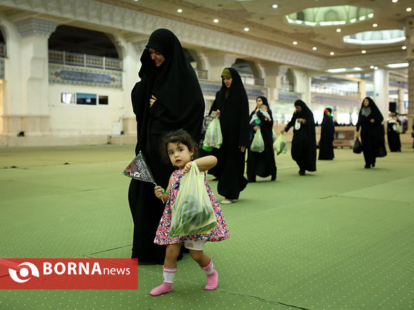 مراسم شیرخوارگان حسینی در مصلی تهران
