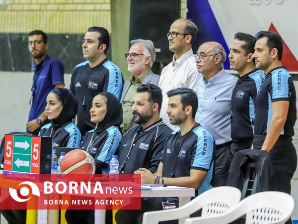 دیدار تیم های بسکتبال نبوغ -  نفت