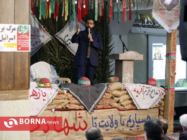 یادواره شهدای شهرک شهید انصاری شهرستان رودسر