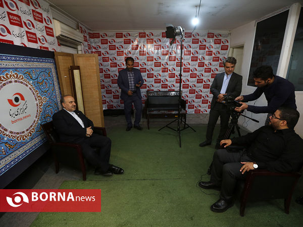 حضور وزیر ورزش و جوانان در خبرگزاری برنا