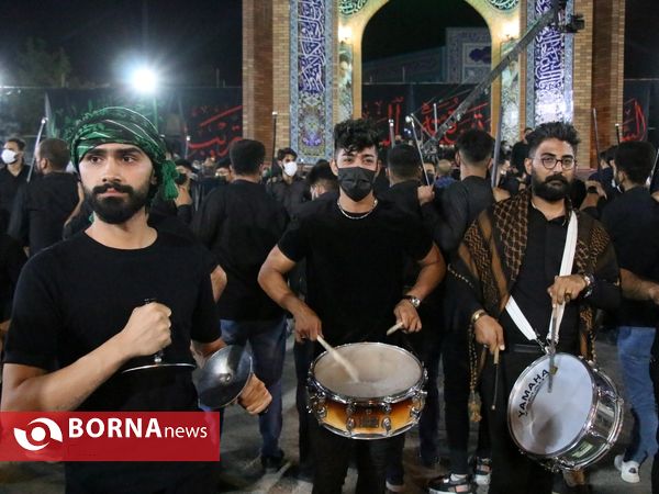 عزاداری شب عاشورای حسینی (ع) موکب رضوی ارومیه