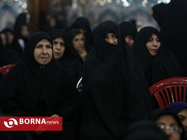 مراسم یادبود شهدا در امامزاده صالح