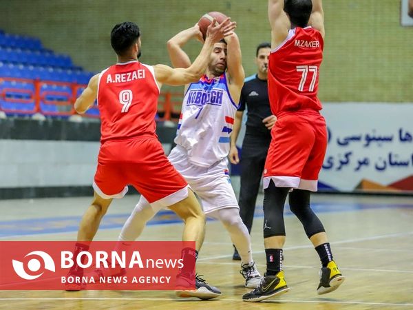 دیدار تیم های بسکتبال نبوغ - توفارقان