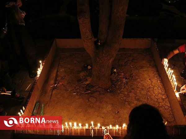 شام غریبان در محله گلوبندک تهران