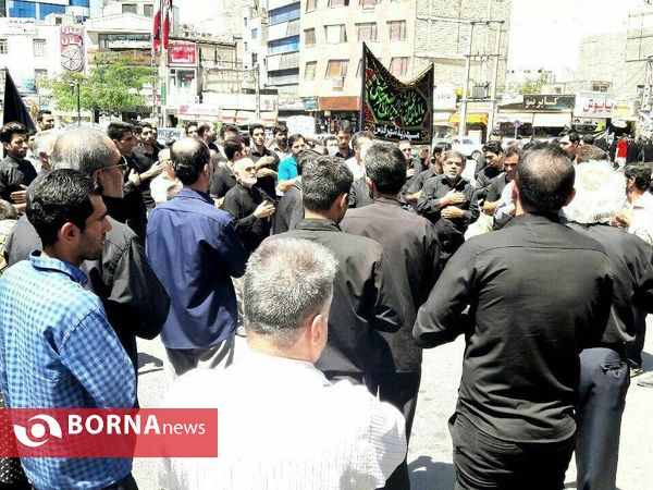 مراسم عزاداری شهادت امام صادق(ع)- شهرستان قدس