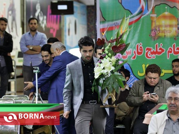 افتتاحیه مسابقات بیلیارد جام خلیج فارس در مشهد