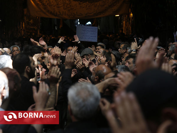 عزاداری تاسوعای حسینی در بازار تهران