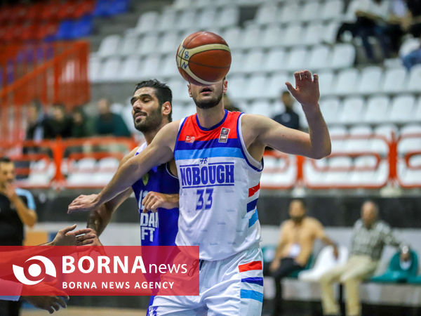 دیدار تیم های بسکتبال نبوغ -  نفت