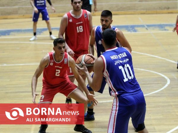 دیدار تیم های بسکتبال سپید رشت _ ملوان بندرانزلی