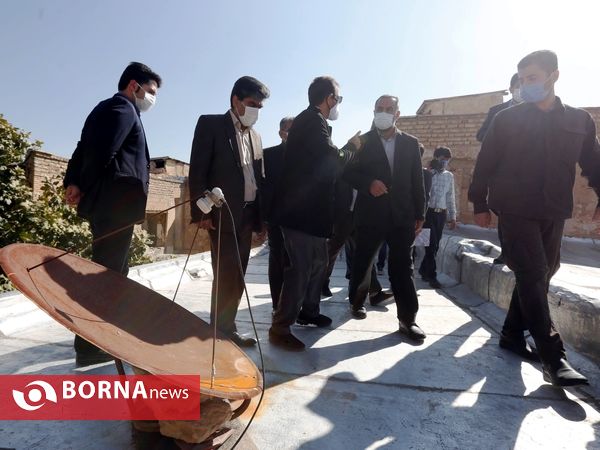 بازدید دادستان مرکز  فارس و جمعی از  مسئولین از بافت تاریخی شیراز