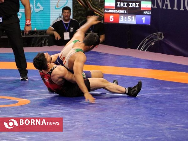 رقابت های بین المللی کشتی فرنگی جوانان جام شاهد_ رشت