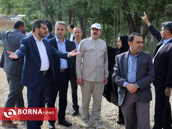 بررسی وضعیت اماکن گردشگری سپیدان توسط متولیان گردشگری فارس