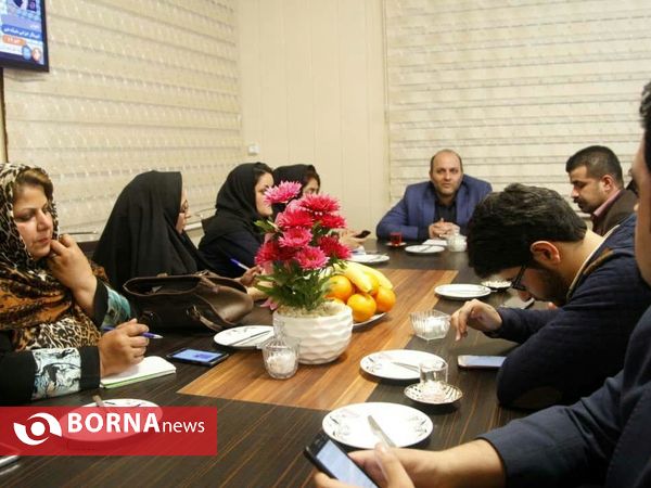 نشست خبری اصحاب رسانه استان گیلان با شهردار سیاهکل