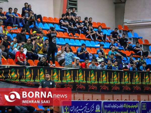 دیدار  تیم های فوتسال ایرالکو - بانک دی