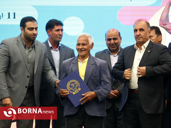 تجلیل از اوورال های کاپ آسیا وقهرمانان مسابقات جهانی