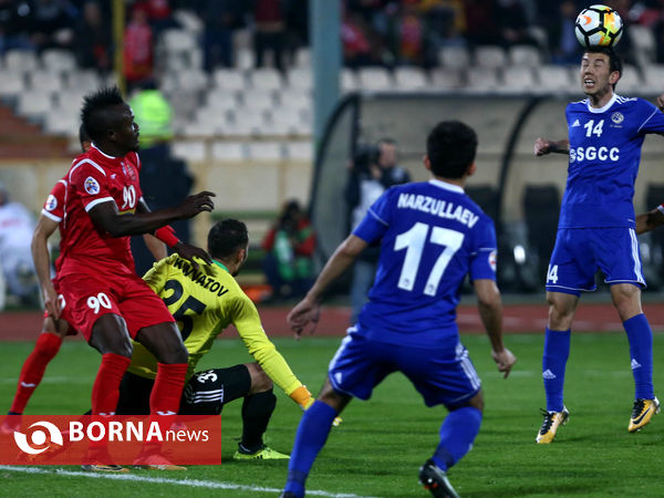 دیدار تیم های فوتبال  پرسپولیس- نسف قارشی ازبکستان
