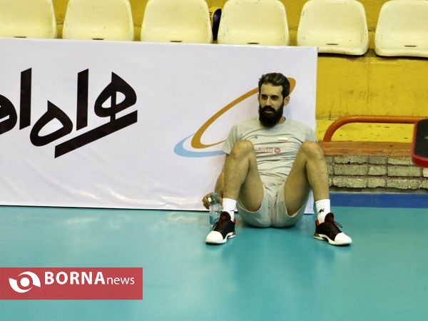 تمرین تیم ملی والیبال