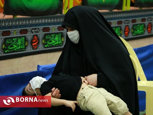 عزاداری سیدالشهدا در مجموعه ورزشی ۱۷ شهریور آبادان