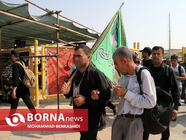 دلدادگان حسینی مرز شلمچه