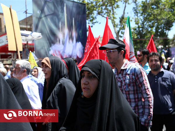 راهپیمایی روز جهانی قدس در تهران - ۱