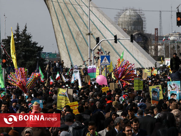 راهپیمایی روز 22 بهمن در تهران-4