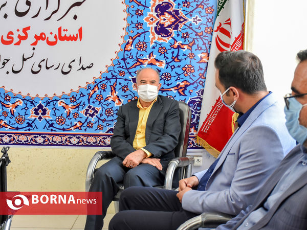 حضور فرماندار اراک در خبرگزاری برنا