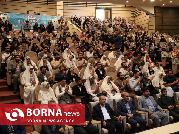 جشن وصال زوج های جوان در همدان با ۳۲۰ سری جهیزیه 