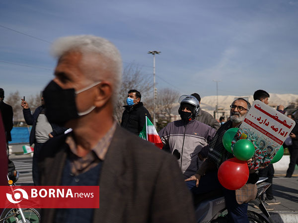 راهپیمایی روز ۲۲ بهمن - تهران ( ۴ )
