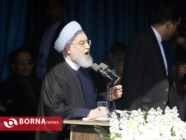 سخنرانی رییس جمهور دکتر حسن روحانی در شهرستان لاهیجان
