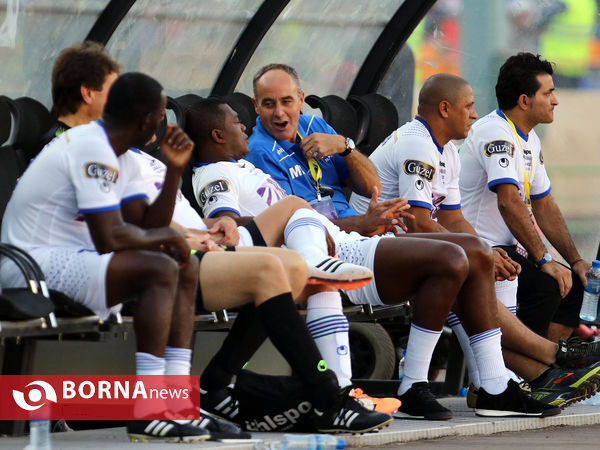 دیدارتیم های ستارگان ایران و ستارگان جهان