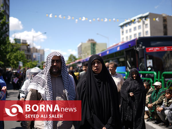 راهپیمایی روز جهانی قدس در تهران