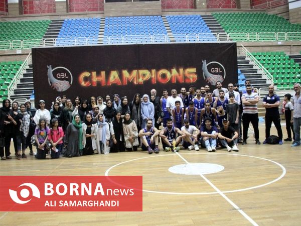 دیدار تیم های بسکتبال سپید رشت _ ملوان بندرانزلی