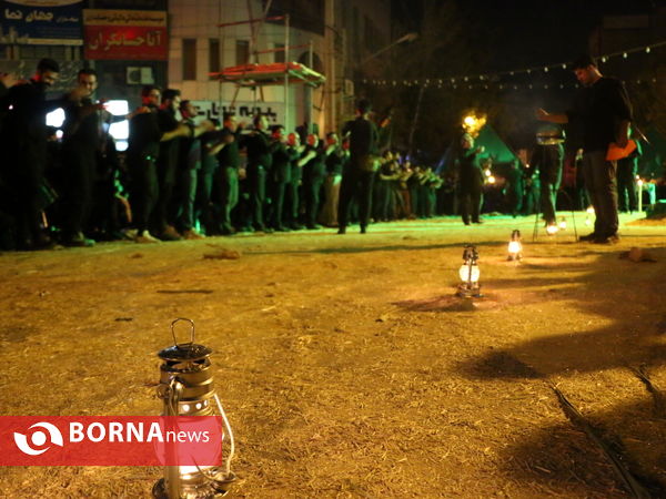 مراسم شام غریبان حضرت سیّدالشهدا(ع) در محله مهدی القدم ارومیه