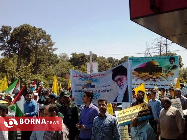 راهپیمایی روز جهانی قدس در پاکدشت