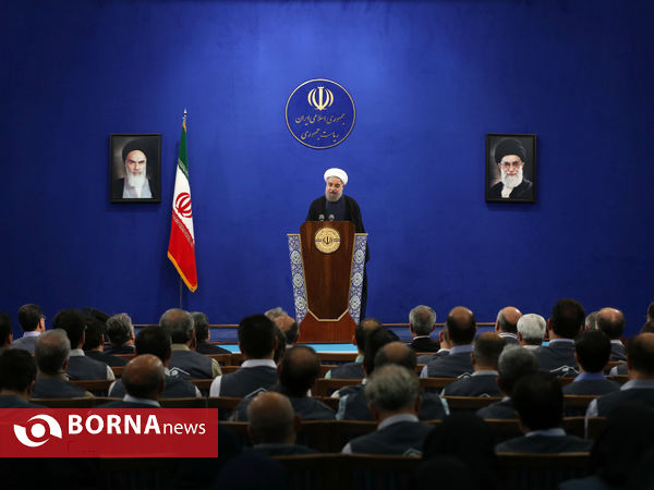   دکتر روحانی در دیدار دست اندرکاران اجرای طرح سرشماری عمومی نفوس و مسکن95