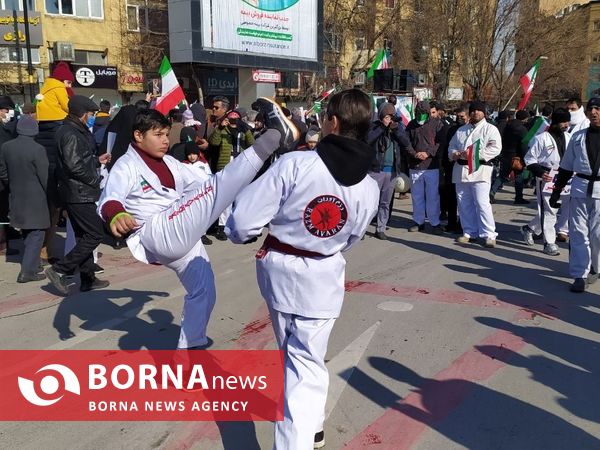 راهپیمایی ۲۲بهمن _ همدان